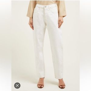 Nili Lotan Archer White Jeans